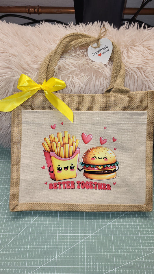 Jute Tasche bedruckbar