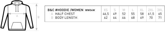 B&C #Hoodie Sweat /Women