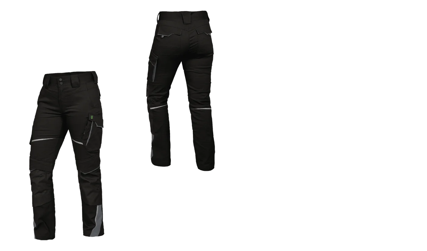 Leibwächter FLXDHO Damen-Hose o.Knie-Tasche