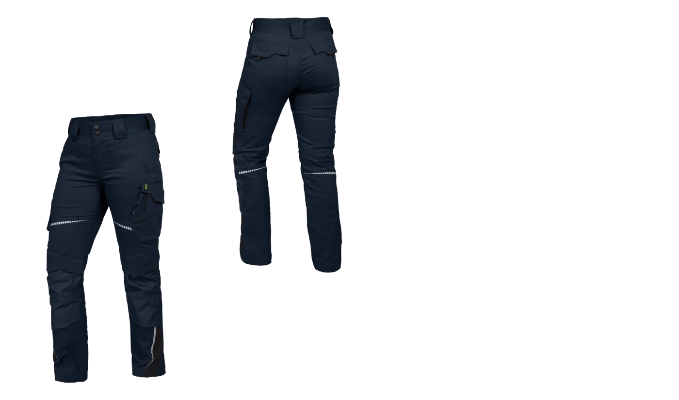 Leibwächter FLXDHO Damen-Hose o.Knie-Tasche