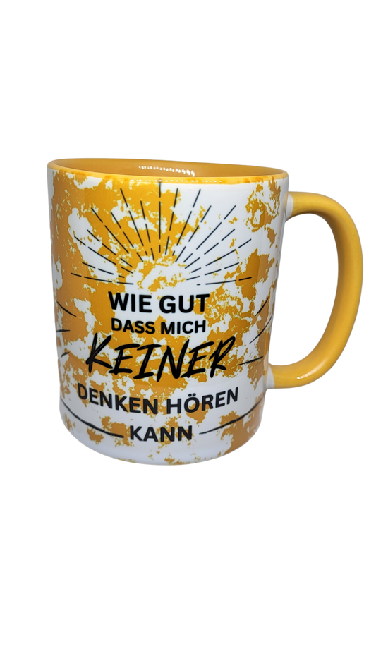 Wie gut das mich keiner denken hören kann