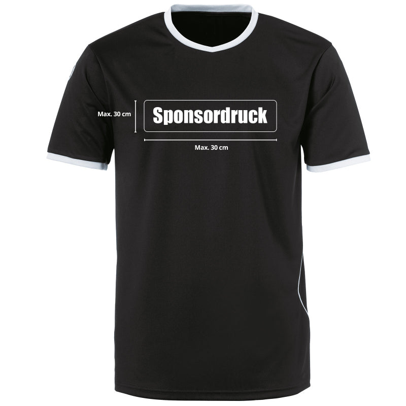 Sponsordruck einfarbig bis 30 cm