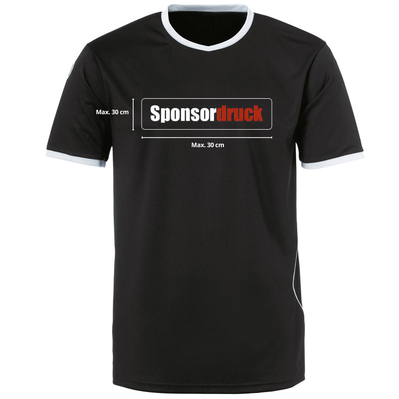 Sponsordruck mehrfarbig bis 30 cm