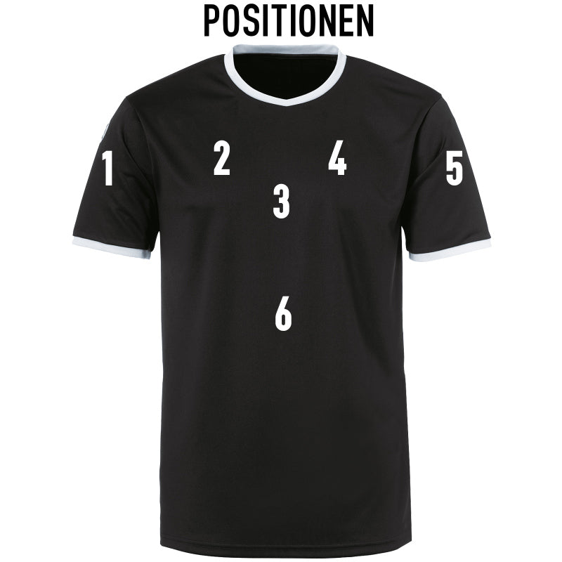 Sponsordruck mehrfarbig bis 30 cm