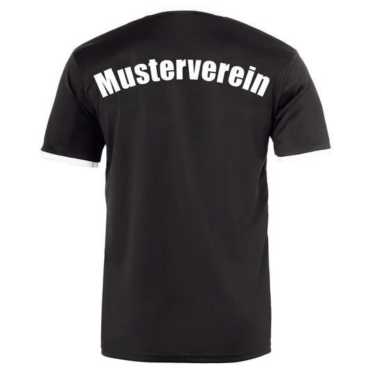 Beflockung Vereinsname einzeilig (Rücken)